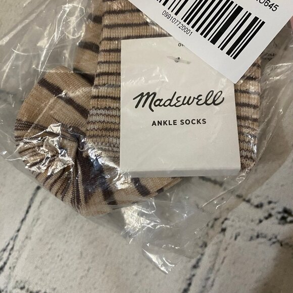 Madewell Multicolor Stripe Ankle Socks - Picture 6 of 6